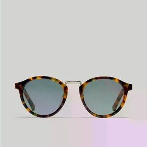 Madewell Indio Tortoise Shell Round Sunglasses